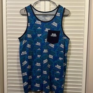 Bud Light tank top men’s medium